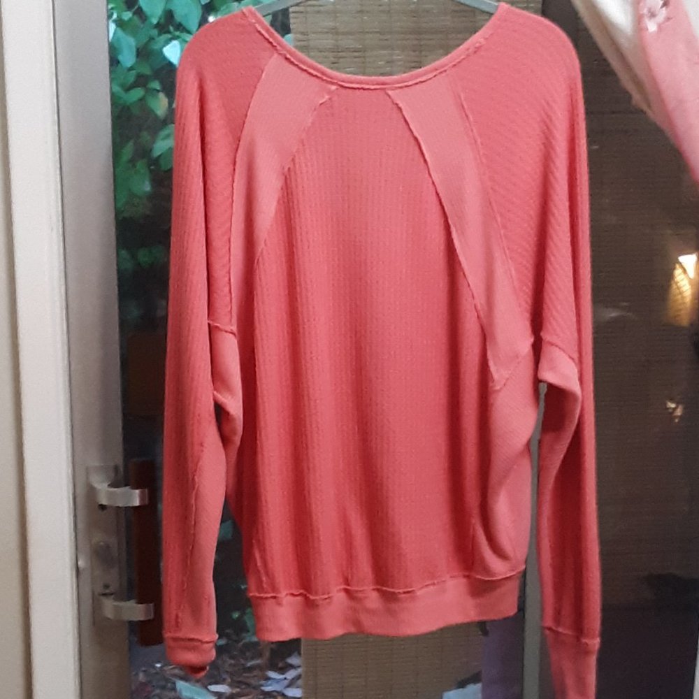 3/$24! FREE PEOPLE We The Free XS  Santa Clara Thermal EXC - Picture 5 of 10